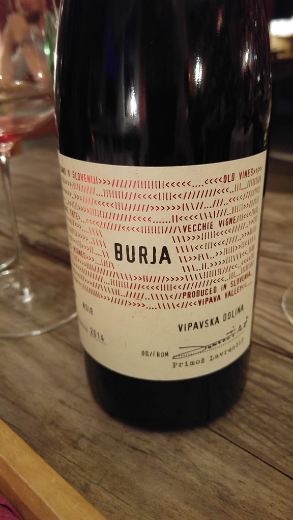 Modri Noir från Burja Winery i Vipava Valley