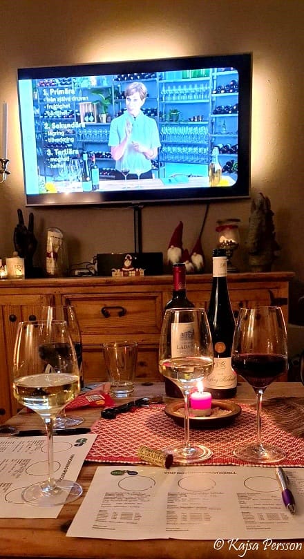 Första lektionen online med Misha Billings i vin och mat i kombination